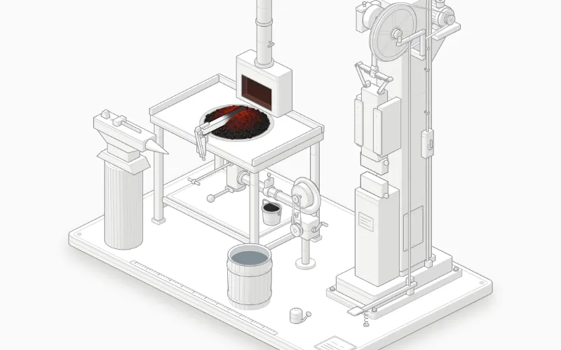 Forge and hammer · Anatomy preview