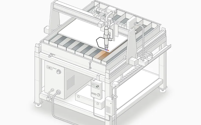 Plasma cutter · Anatomy preview