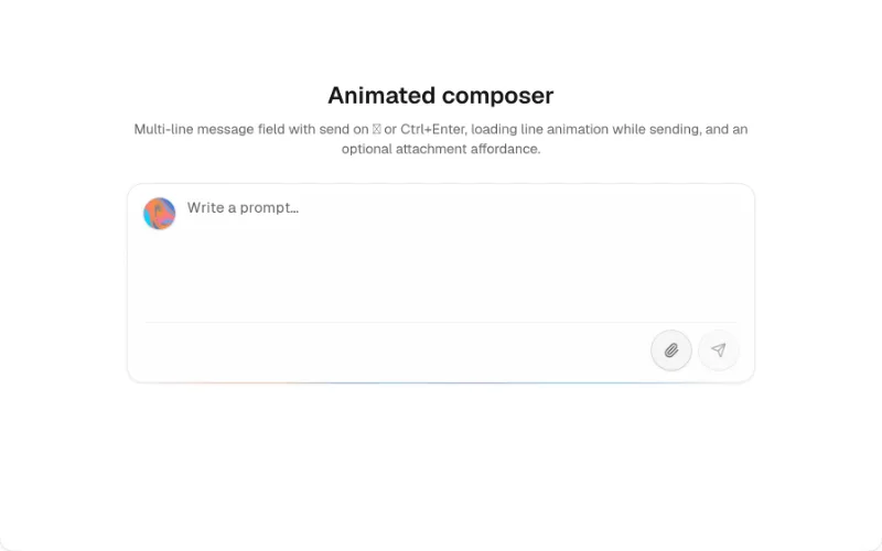 Prompt Composer preview