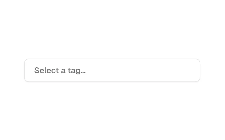 Tags preview