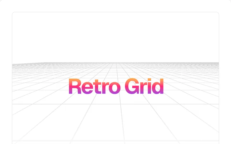 Retro Grid preview