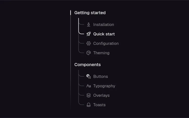Branched Menu preview