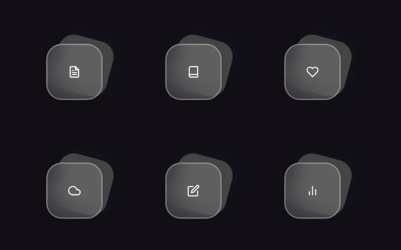 Glass Icons preview